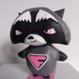Betty The Raccoon Figurine – Hand painted
